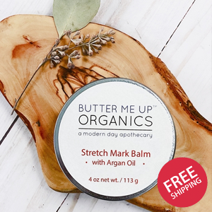 Organic Stretch Mark Body Butter with Argan Oil