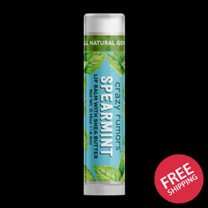 Spearmint Lip Balm - 100% Natural + Vegan