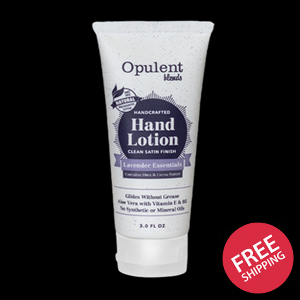 Opulent Blends Lavender Hand Lotion - Travel Tube