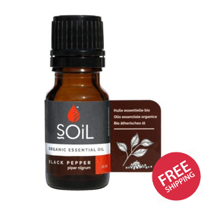 Organic Black Pepper Essential Oil (Piper Nigrum)