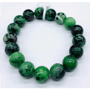 Ruby Zoisite bracelet 12mm