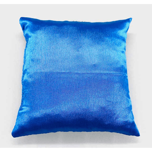 Blue crystal ball cushion 4"