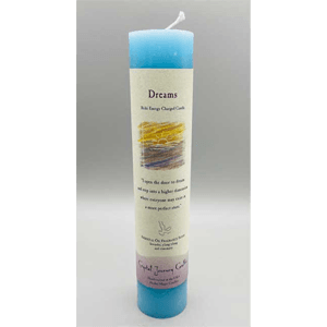 Dreams Reiki Charged Pillar Candle