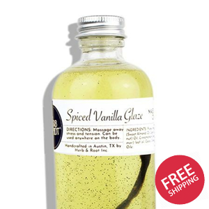 Spiced Vanilla Glaze Massage Oil 5 oz