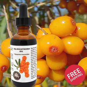 100% Pure Sea Buckthorn Fruit, Berry Oil. Cold