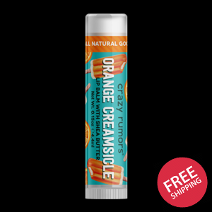 Orange Creamsicle Lip Balm - 100% Natural + Vegan