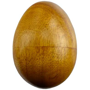 Wooden Egg Shaker instrument