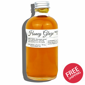 Honey Glaze Massage Oil 5 oz