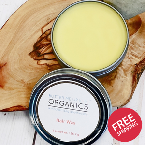 Organic Hair Wax for Babies, Children and Adults