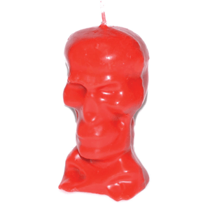 Red Skull candle 5 1/2"