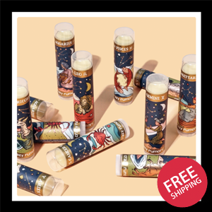 Zodiac Mix Lip Balm - 100% Natural + Vegan