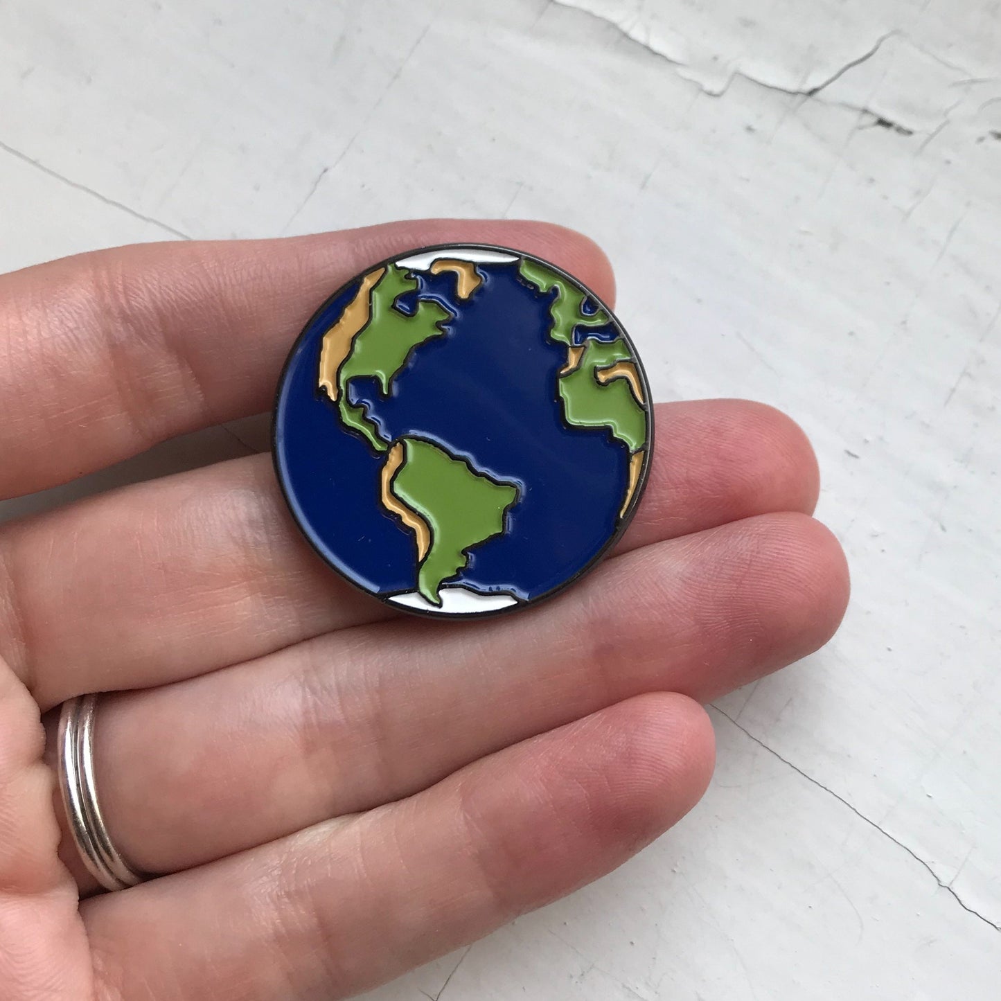 Earth Enamel Pin