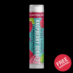 Raspberry Sorbet Lip Balm - 100% Natural + Vegan