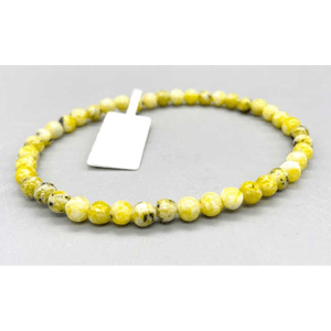 Turquoise, Yellow Bracelet 4mm