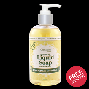 Opulent Blends Liquid Soap - Lemongrass