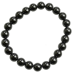 Hematite (man-made) Bracelet 8mm