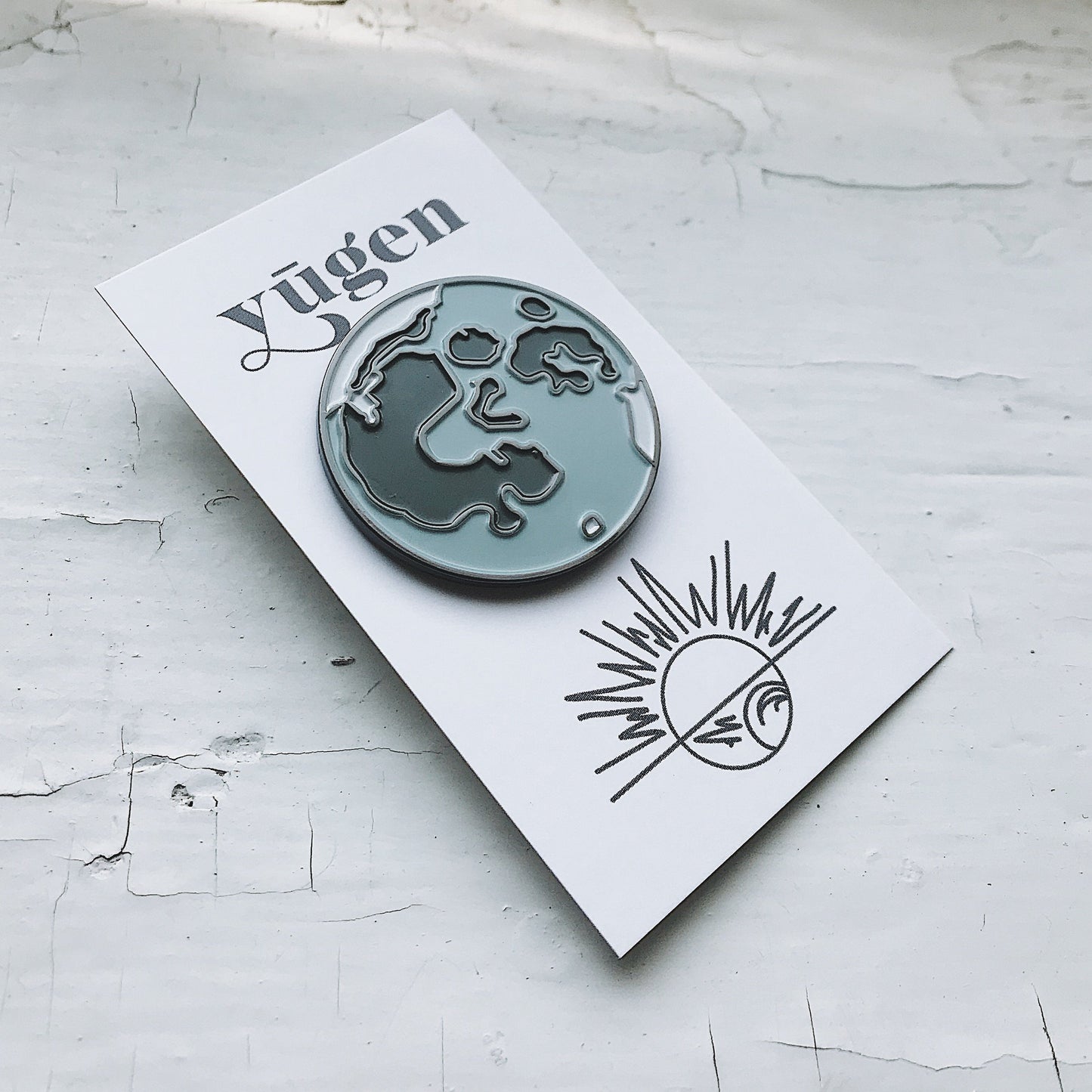 Full Moon Enamel Pin