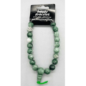 Green Jade Power Bracelet 8mm