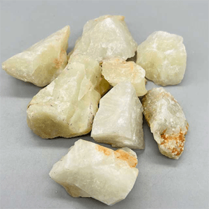 Quartz, Sulphur untumbled stones 1 lb
