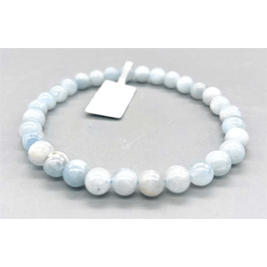 Aquamarine bracelet 8mm