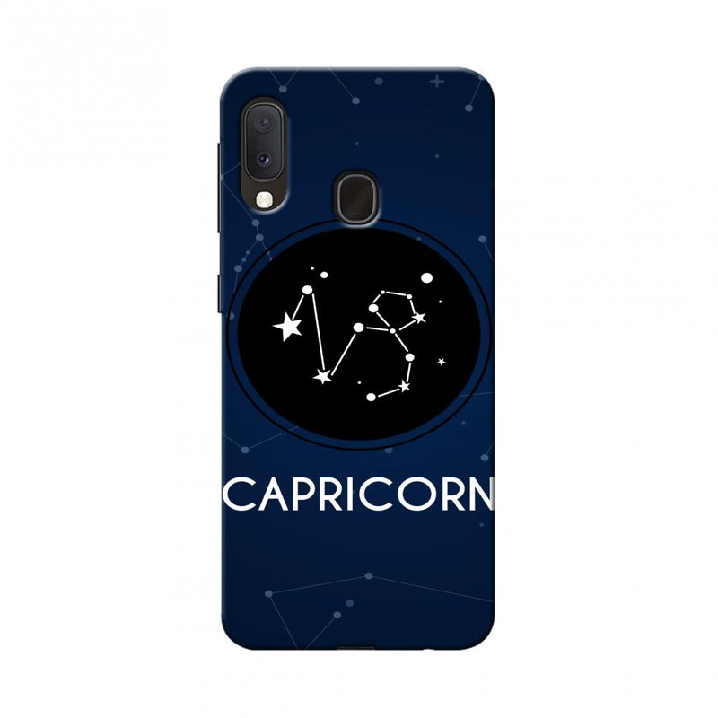 Stars Capricorn Slim Hard Shell Case For Samsung Galaxy A20e
