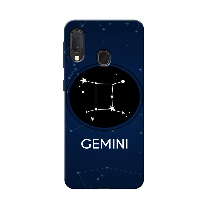 Stars Gemini Slim Hard Shell Case For Samsung Galaxy A20e