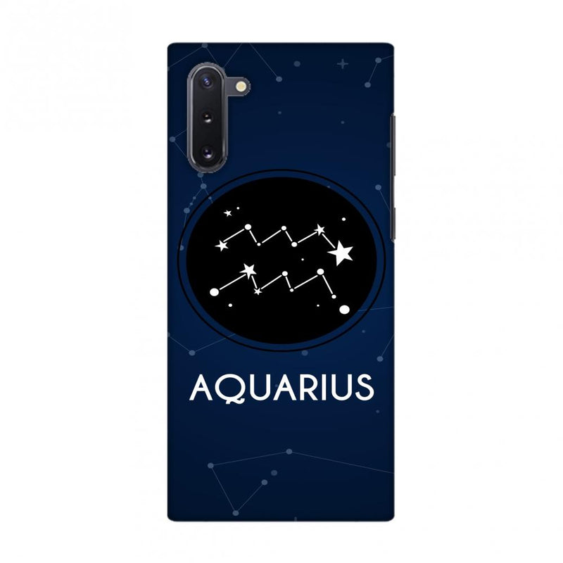 Stars Aquarius Slim Hard Shell Case For Samsung Galaxy Note10
