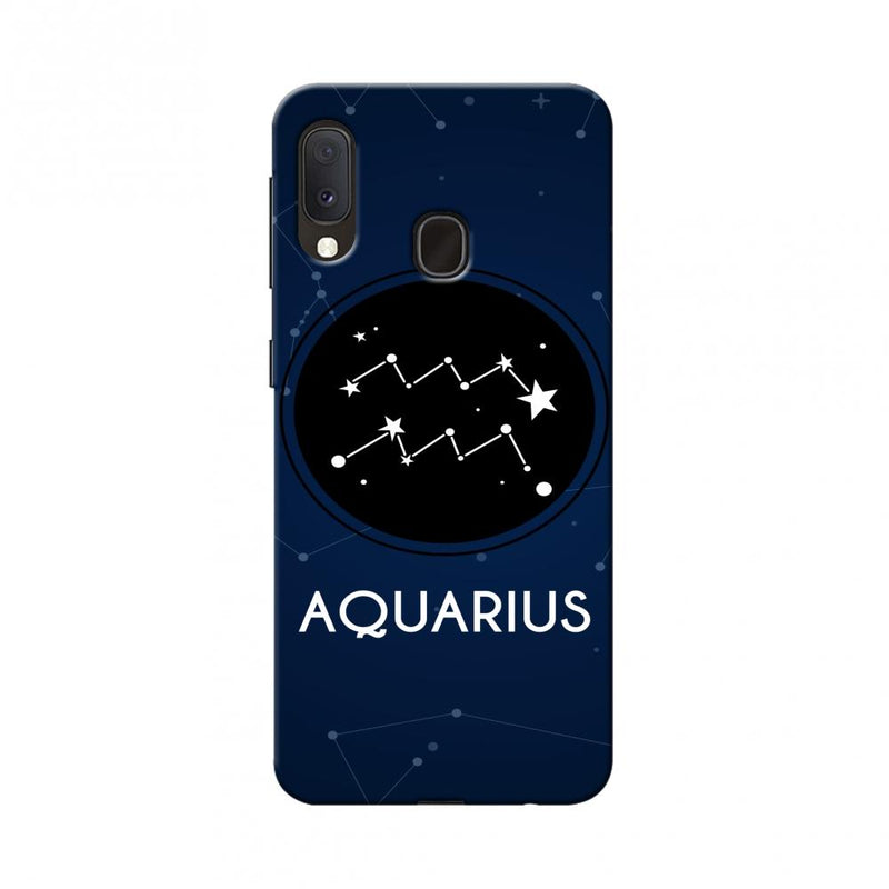 Stars Aquarius Slim Hard Shell Case For Samsung Galaxy A20e