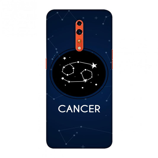 Stars Cancer Slim Hard Shell Case For Oppo Reno Z