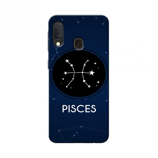 Stars Pisces Slim Hard Shell Case For Samsung Galaxy A20e