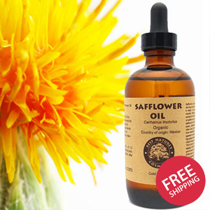 Organic Safflower Seed Oil (Cold Pressed)