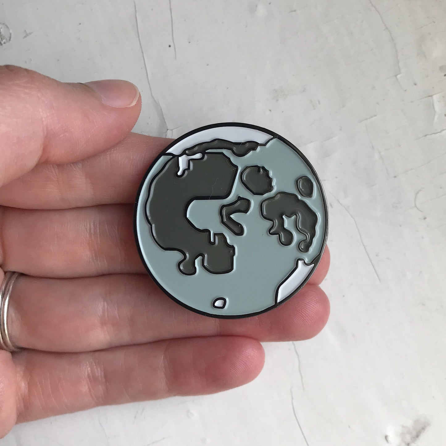 Full Moon Enamel Pin