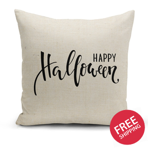 Happy Halloween Pillow Cover