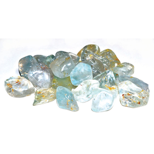 Blue Topaz tumbled stones 1 lb