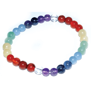 7 Chakra bracelet Bracelet 6mm