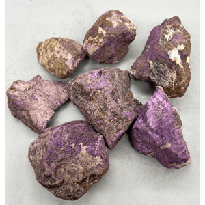 Purpurite untumbled stones 1 lb