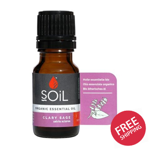 Organic Clary Sage Essential Oil (Salvia Sclarea)