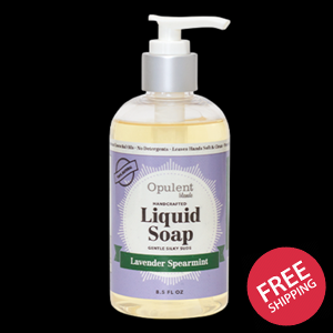 Lavender Spearmint Liquid Soap - Opulent Blends