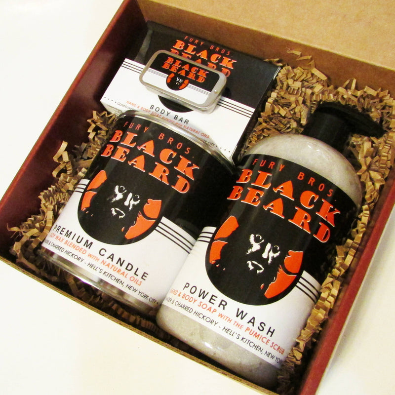 Black Beard Premium Gift Box - Bath & Beauty