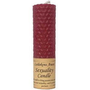 Sexuality Lailokens Awen candle 4 1/4" - Wiccan Place