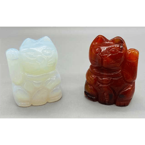 Manekineko Figurines (set of 2) 2'