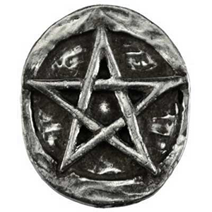Pentagram Pocket Stone - Wiccan Place