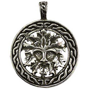 Celtic Greenman Amulet Necklace - Wiccan Place