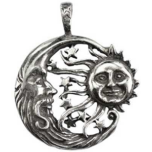 Windblown Celestial Amulet Necklace - Wiccan Place