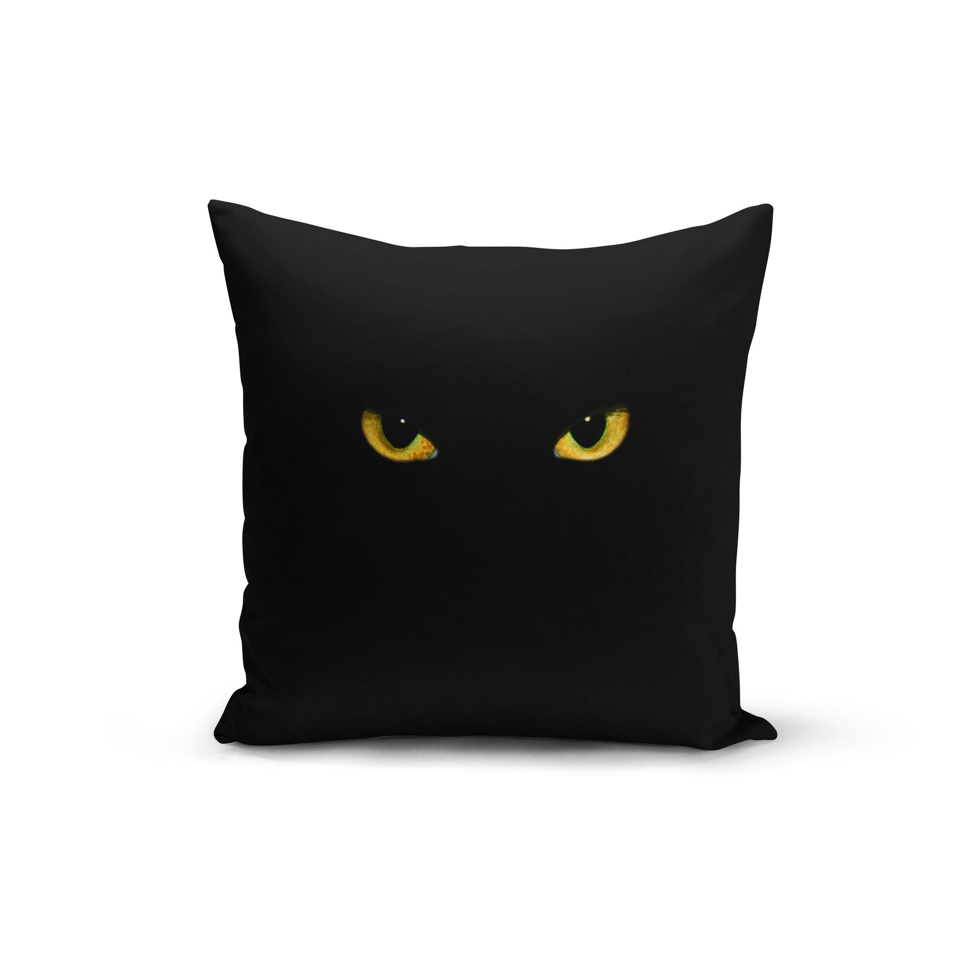 Black Cat Pillow Cover