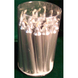 Silver Chime Candle 20 pack - Wiccan Place
