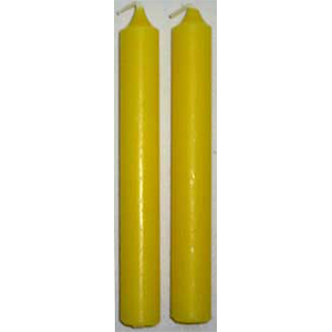 Yellow Chime Candle 20 pack - Wiccan Place