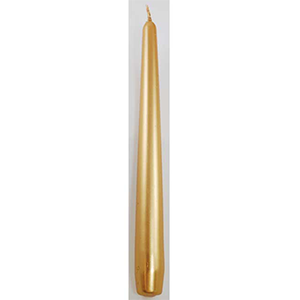 Gold Taper Candles 9" - Wiccan Place