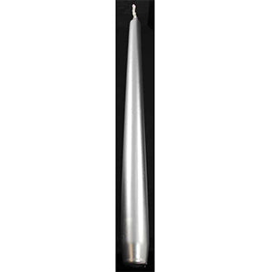 Silver Taper Candles 7" - Wiccan Place