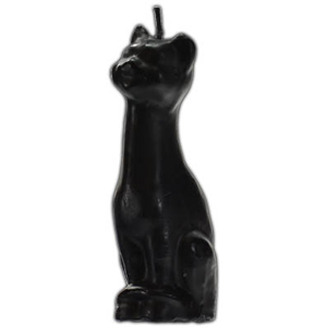 Black Cat candle 6"-7" - Wiccan Place